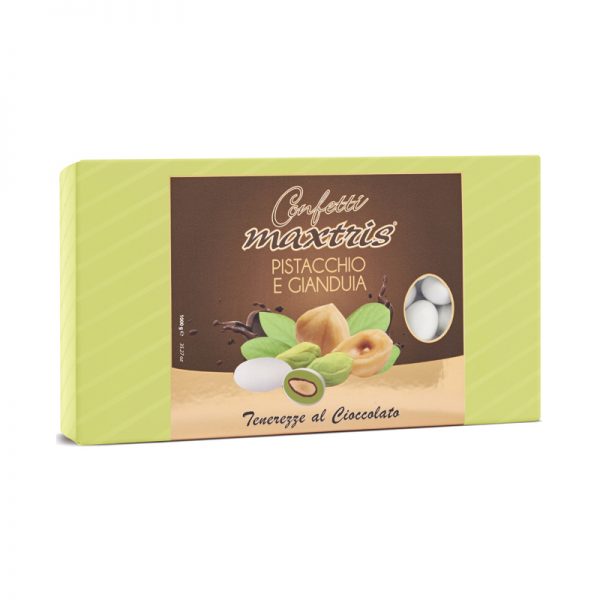 maxtris pistacchio gianduia tenerezze cioccolato